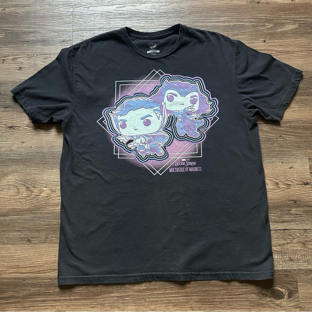 Funko Pop Doctor Strange Multiverse of Madness Tee with Geometric Accents